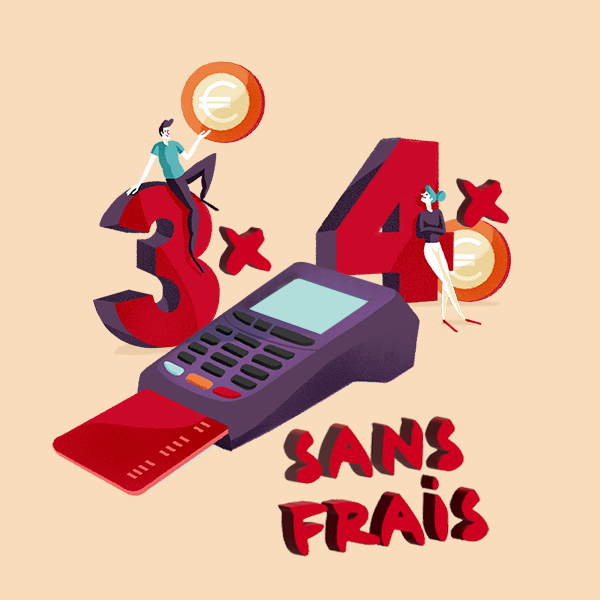 Encaissez en ligne et en point de vente